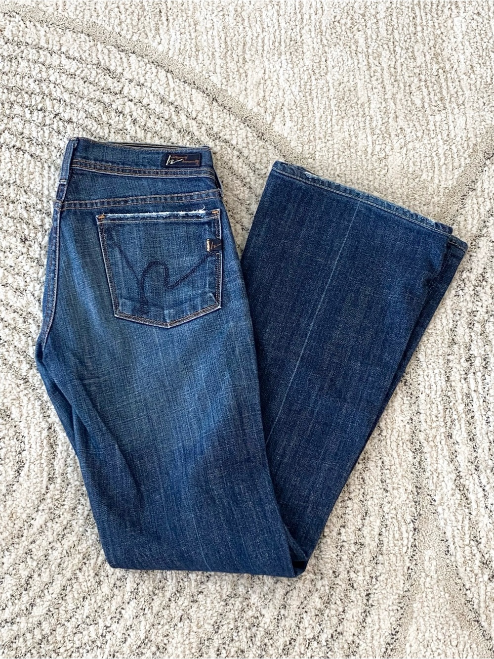 Citizens of Humanity Women's Low Waist Flare Denim